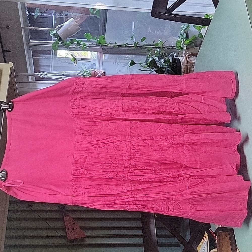 KEREN  Cotton hart skirt